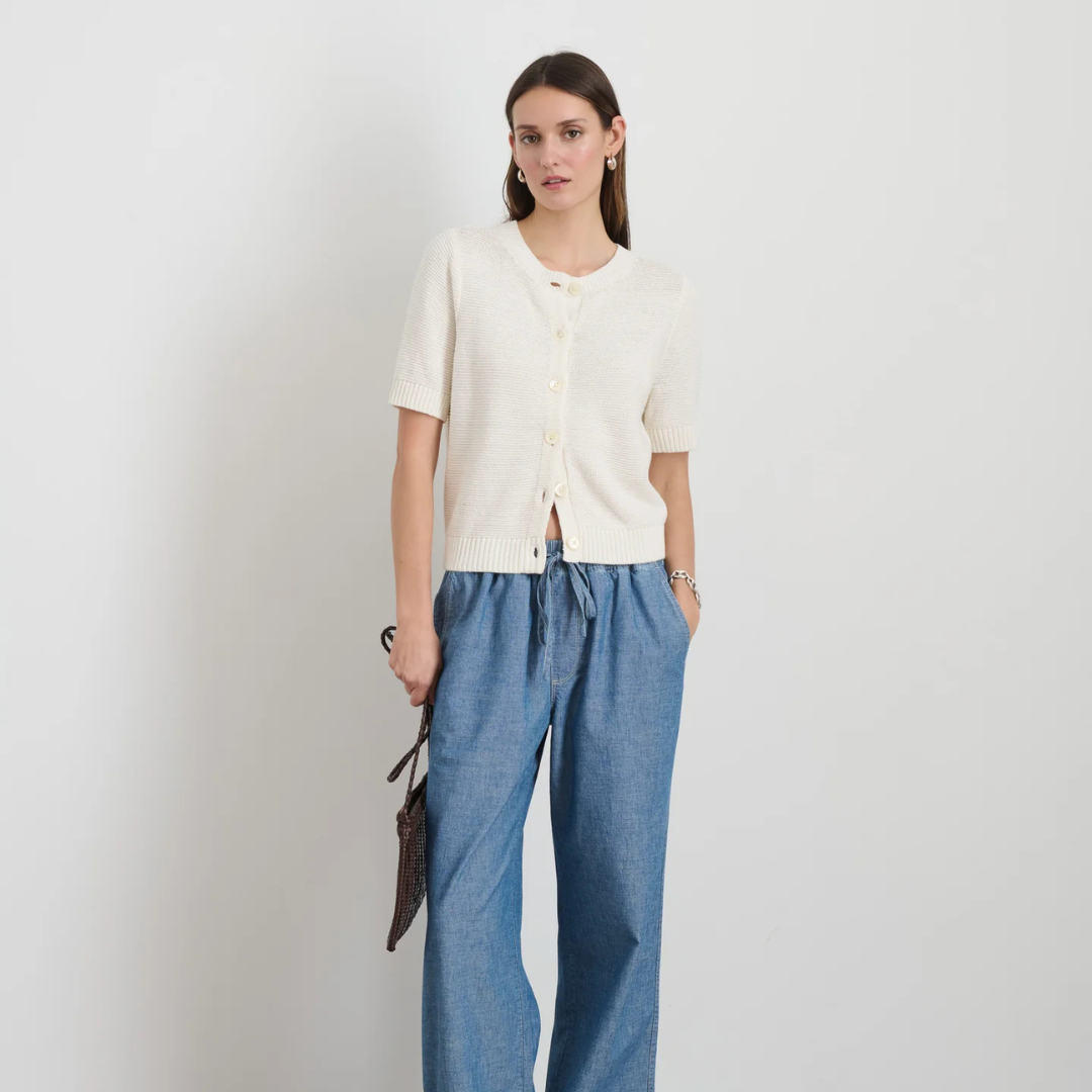 Alex Mill : Elle Sweater in Linen Cotton