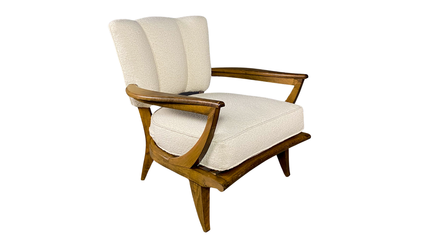 1950s Etienne Henri-Martin armchair  for Steiner France