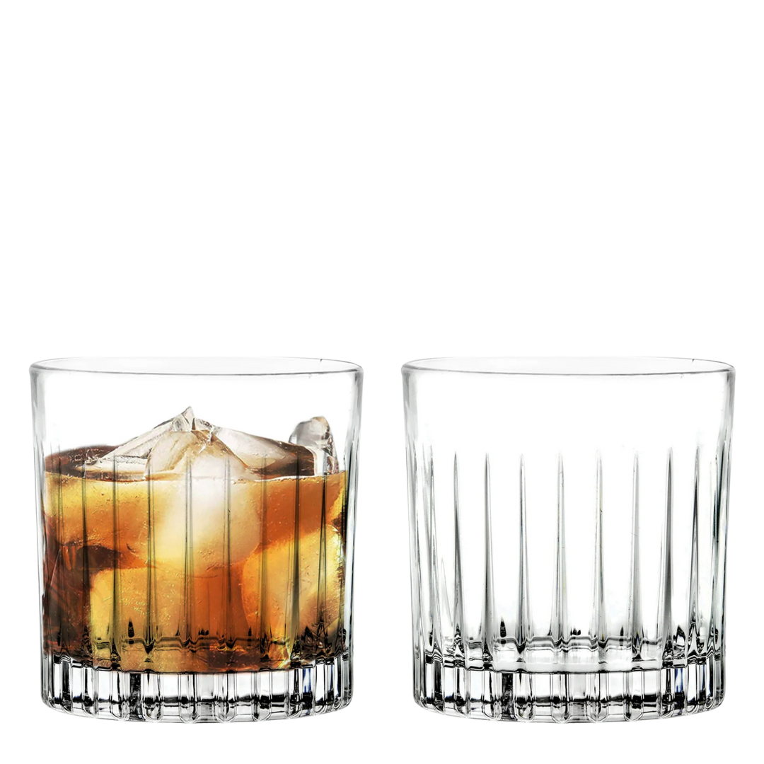 European Barware : 12 oz crystal whiskey glass