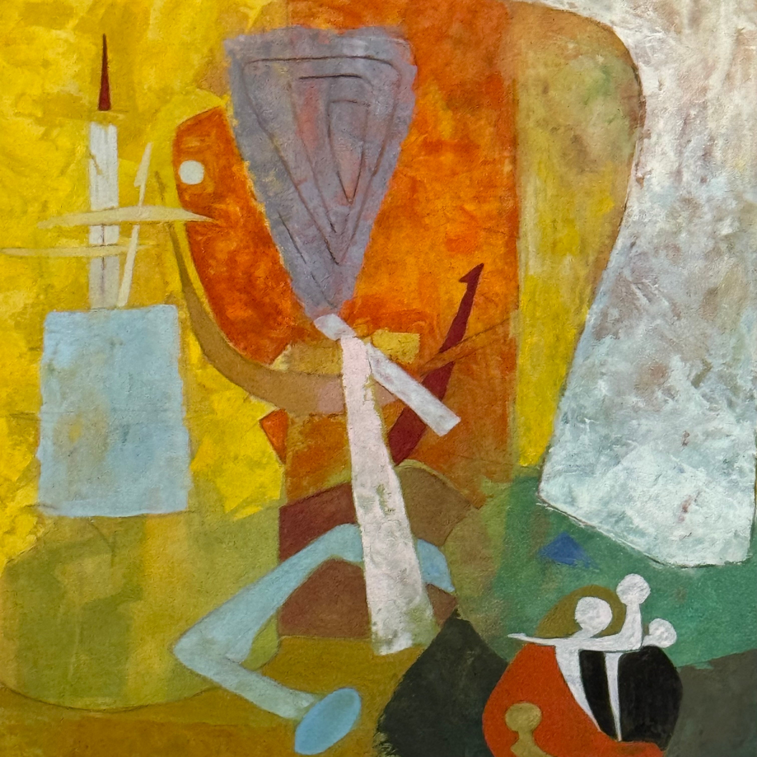 Eugene Arcieri : mid-century surrealist abstract in colors