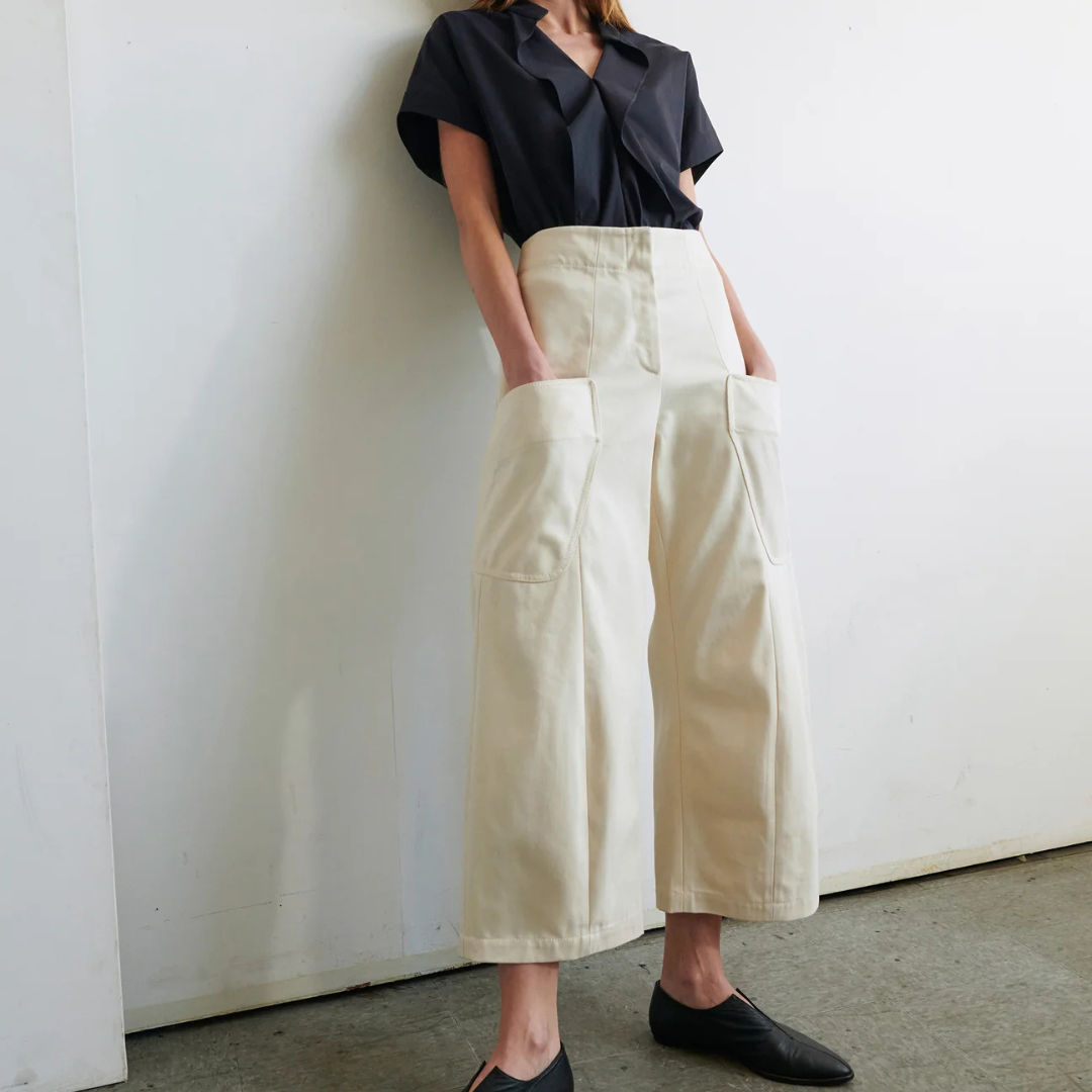 Zero + Maria Cornejo : Curved Eda Culotte