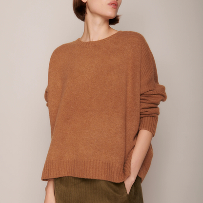 Organic by John Patrick : Wide Pullover in Cashmere