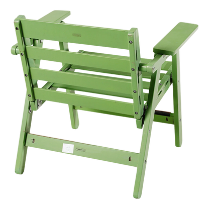 c1968 Carlo Hauner : California painted wood garden chair, Italy