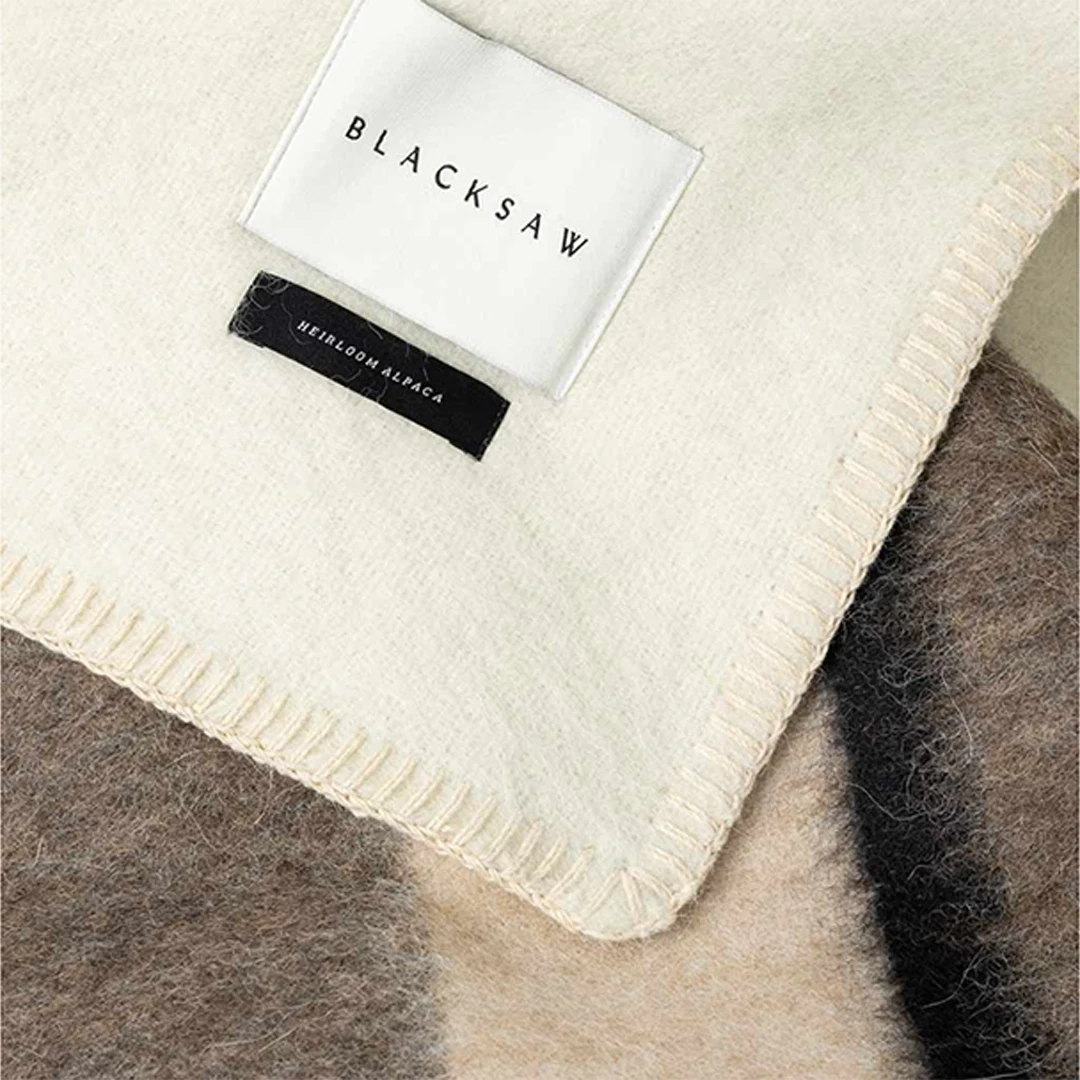 Blacksaw : Kimura Heirloom Blanket in Earth