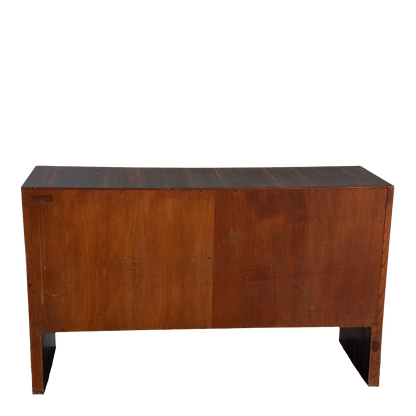 1930s European : Art Deco cabinet in Macassar ebony