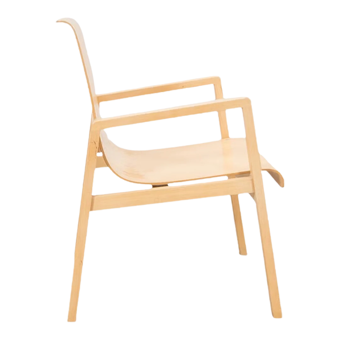 Alvar Aalto model 403 : lacquered birch "Hallway" chair, Finland