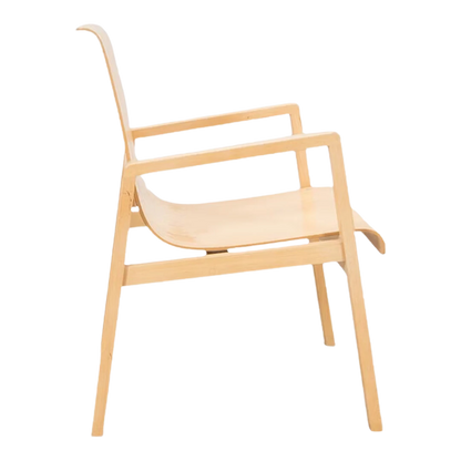 Alvar Aalto model 403 : lacquered birch "Hallway" chair, Finland