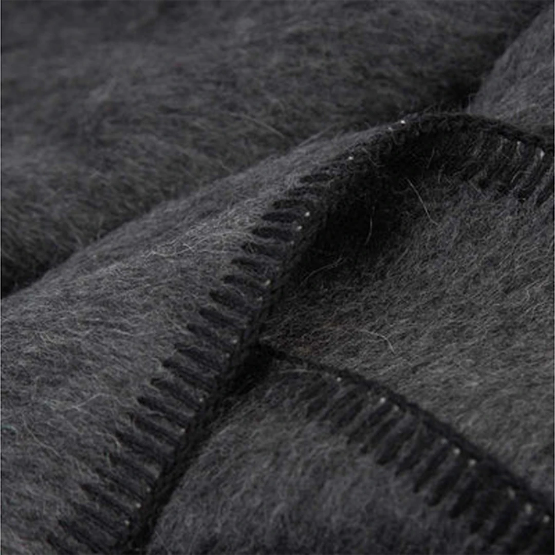 Blacksaw : The Siempre Blanket in Speakeasy Charcoal, Queen