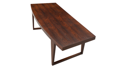 1960s Danish asymmetric rosewood coffee table