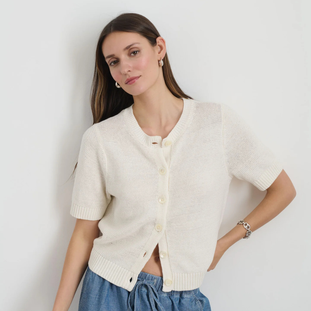 Alex Mill : Elle Sweater in Linen Cotton