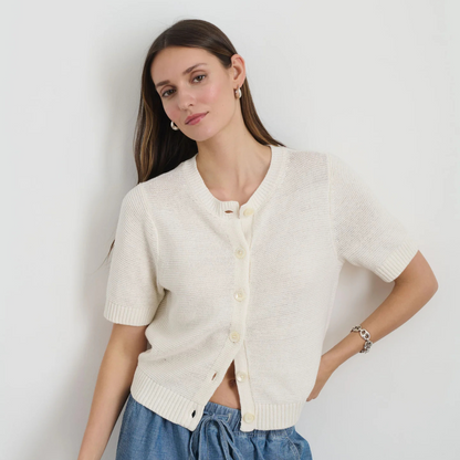 Alex Mill : Elle Sweater in Linen Cotton