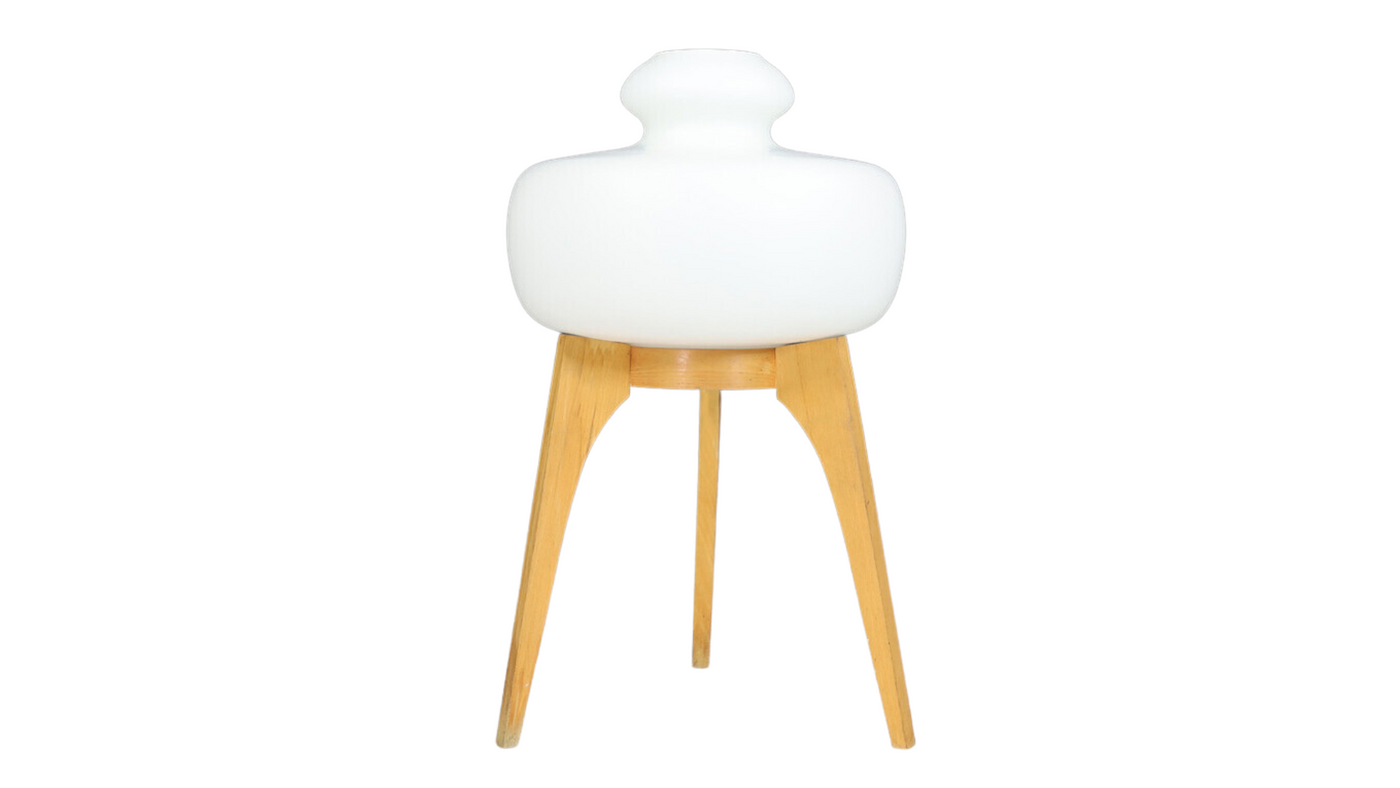 1970s Krásná Jizba tripod floor lamp, Czech