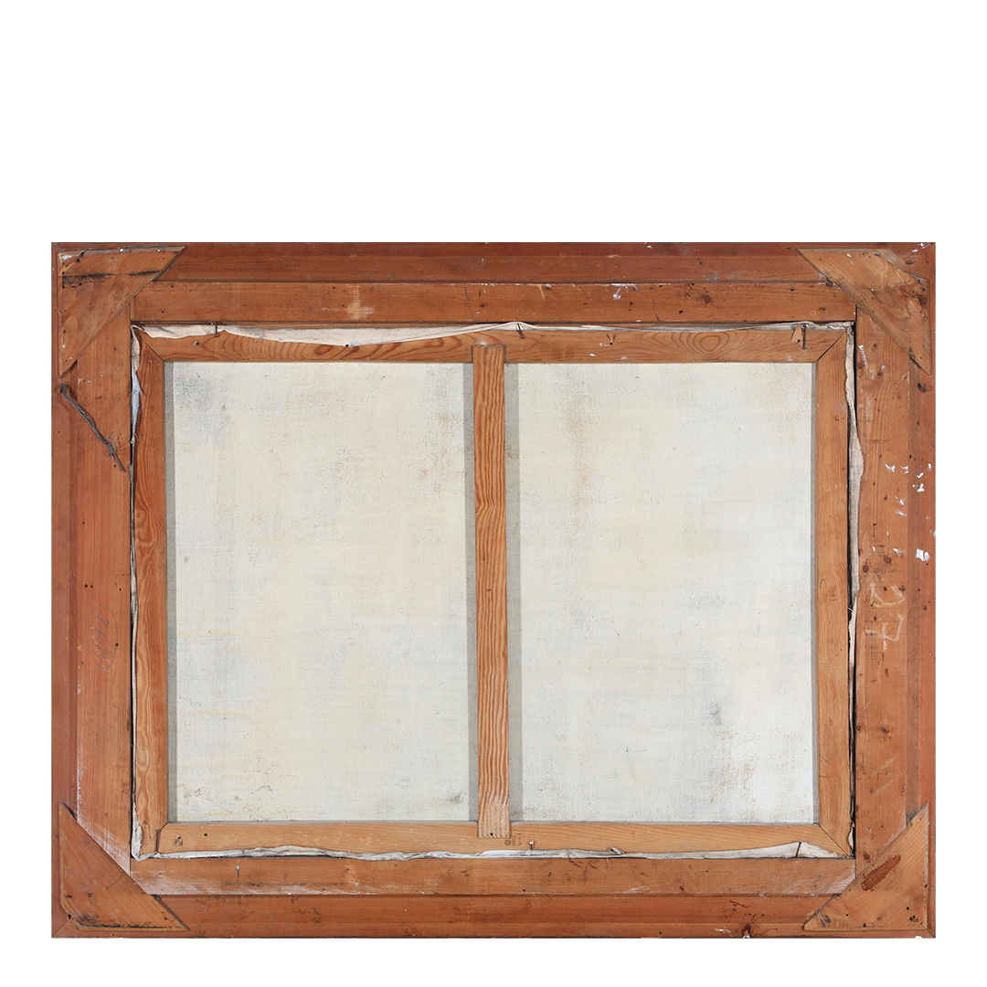 Johannes Harders (1871-1950) : o/c fjord landscape with steamships, 43"