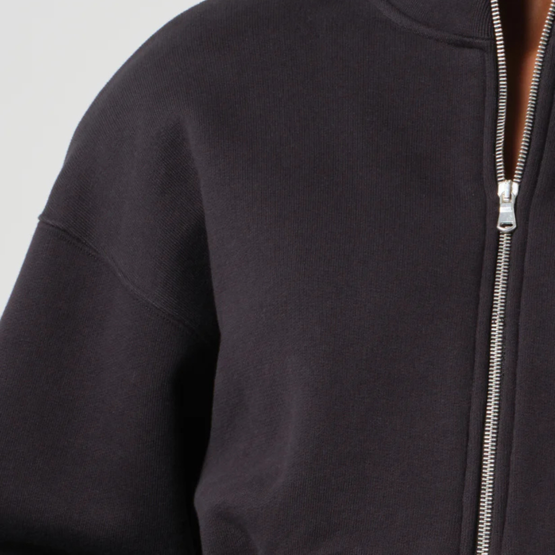 AGOLDE : Asta Zip Sweatshirt