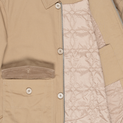 Wax London : Orkney Jacket in Peached Twill