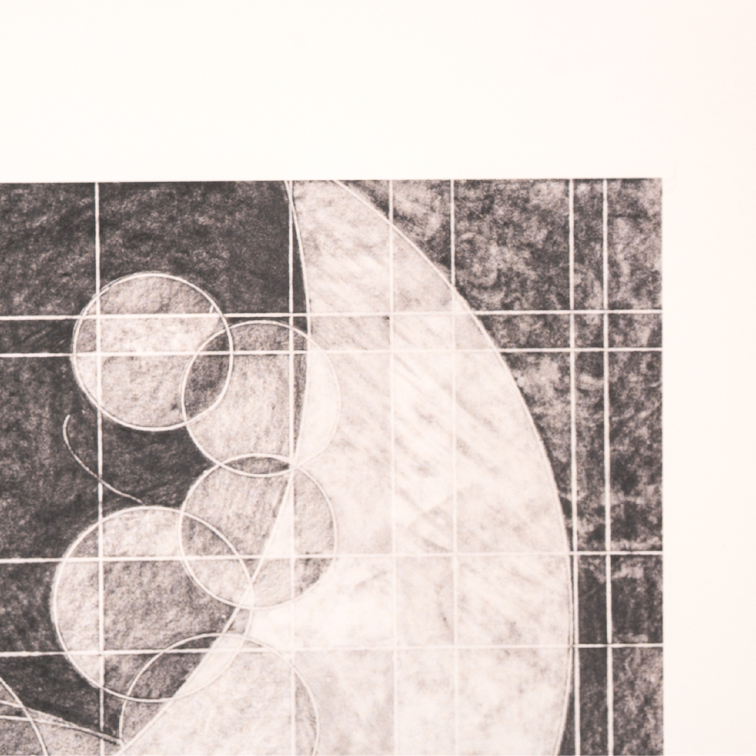 David Dew Bruner : "Oculus I" digital print on archival paper, Unframed