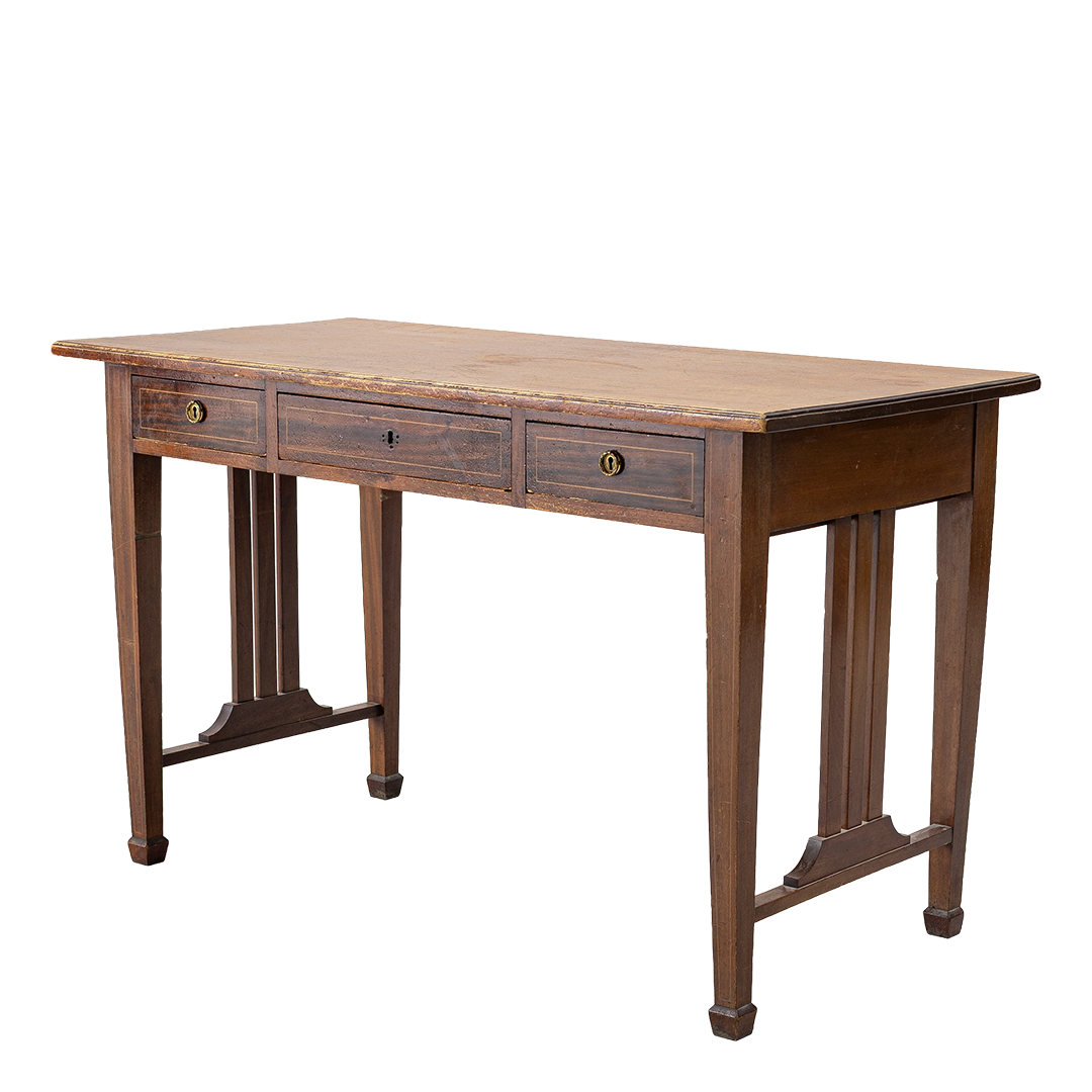 c1910 Late Edwardian : Arts & Crafts writing desk in Mohogany