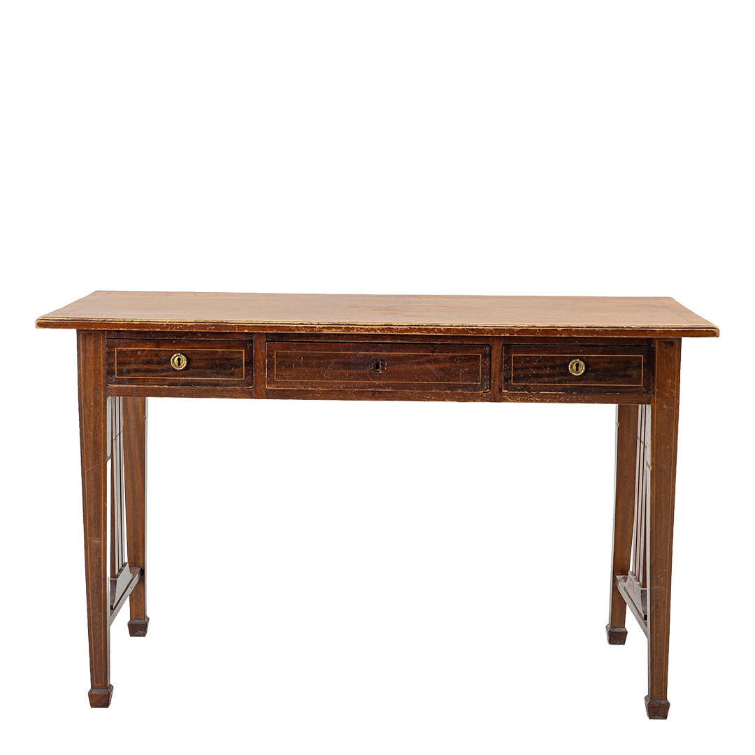 c1910 Late Edwardian : Arts & Crafts writing desk in Mohogany