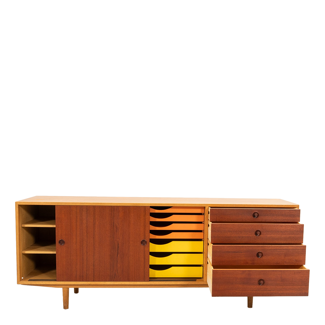 1955 Børge Mogensen : oak and teak Øresund 79