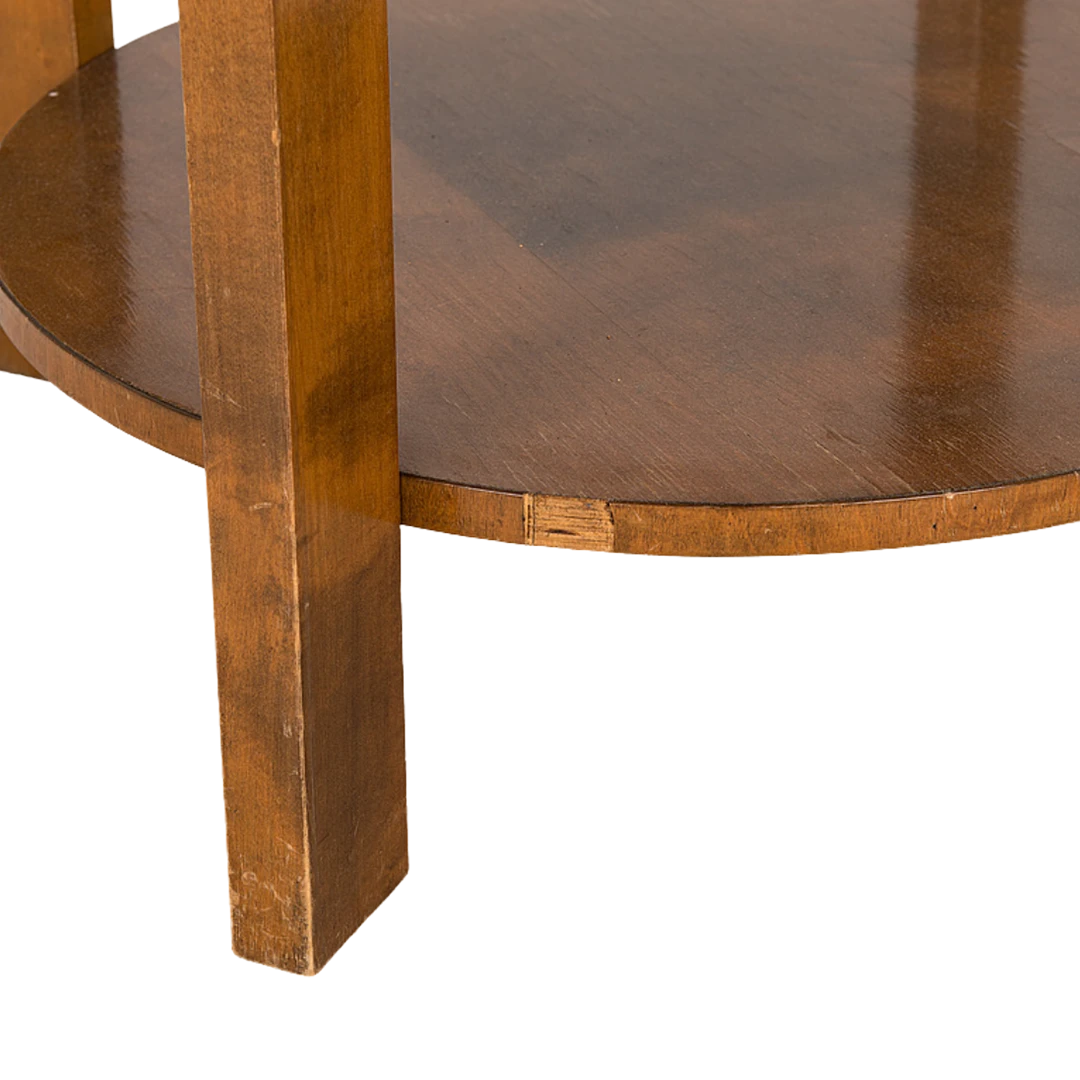 c1930 Swedish : Art Deco side table w/Geometric design