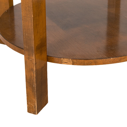 c1930 Swedish : Art Deco side table w/Geometric design