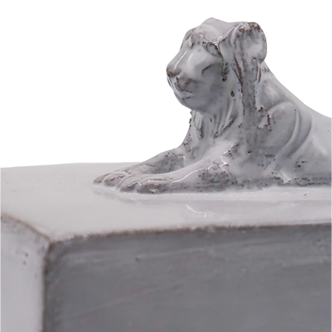 Astier de Villatte : Lion Butter Dish