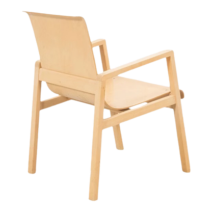 Alvar Aalto model 403 : lacquered birch "Hallway" chair, Finland