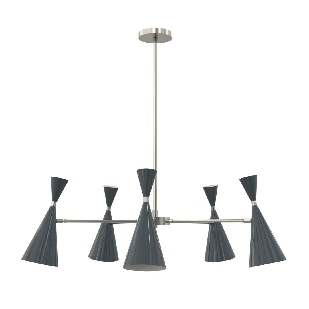 Blueprint Lighting : Petite Monolith Chandelier