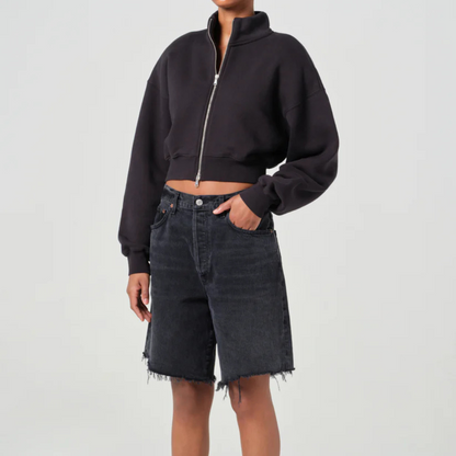 AGOLDE : Asta Zip Sweatshirt