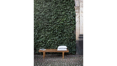 RIB solid teakwood bench by Anker Denmark
