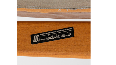 Karl Erik Ekselius leather armchair for JOC Möbler