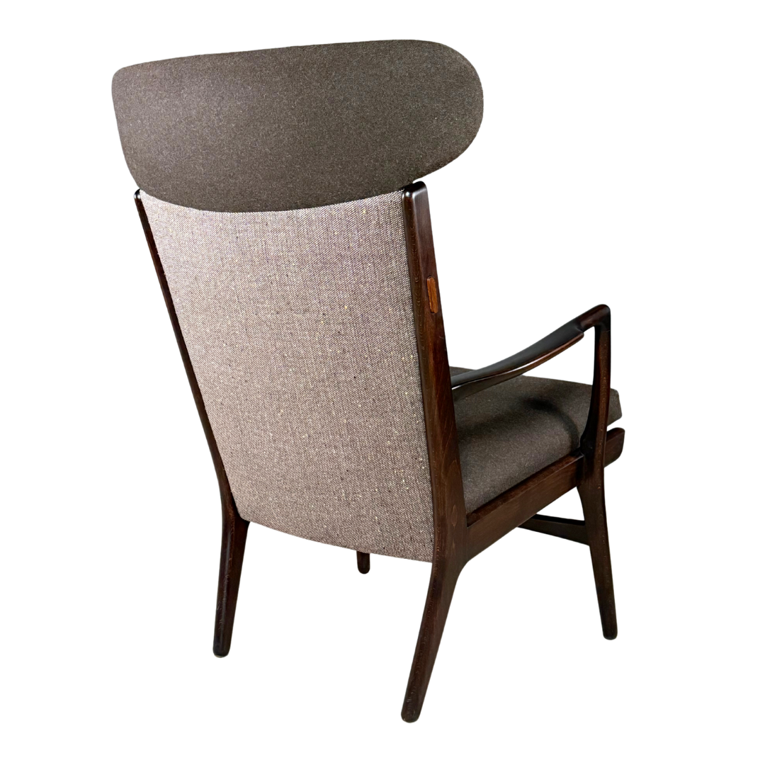 1953 Hans J Wegner : Model AP15 high-back easy chair, Denmark