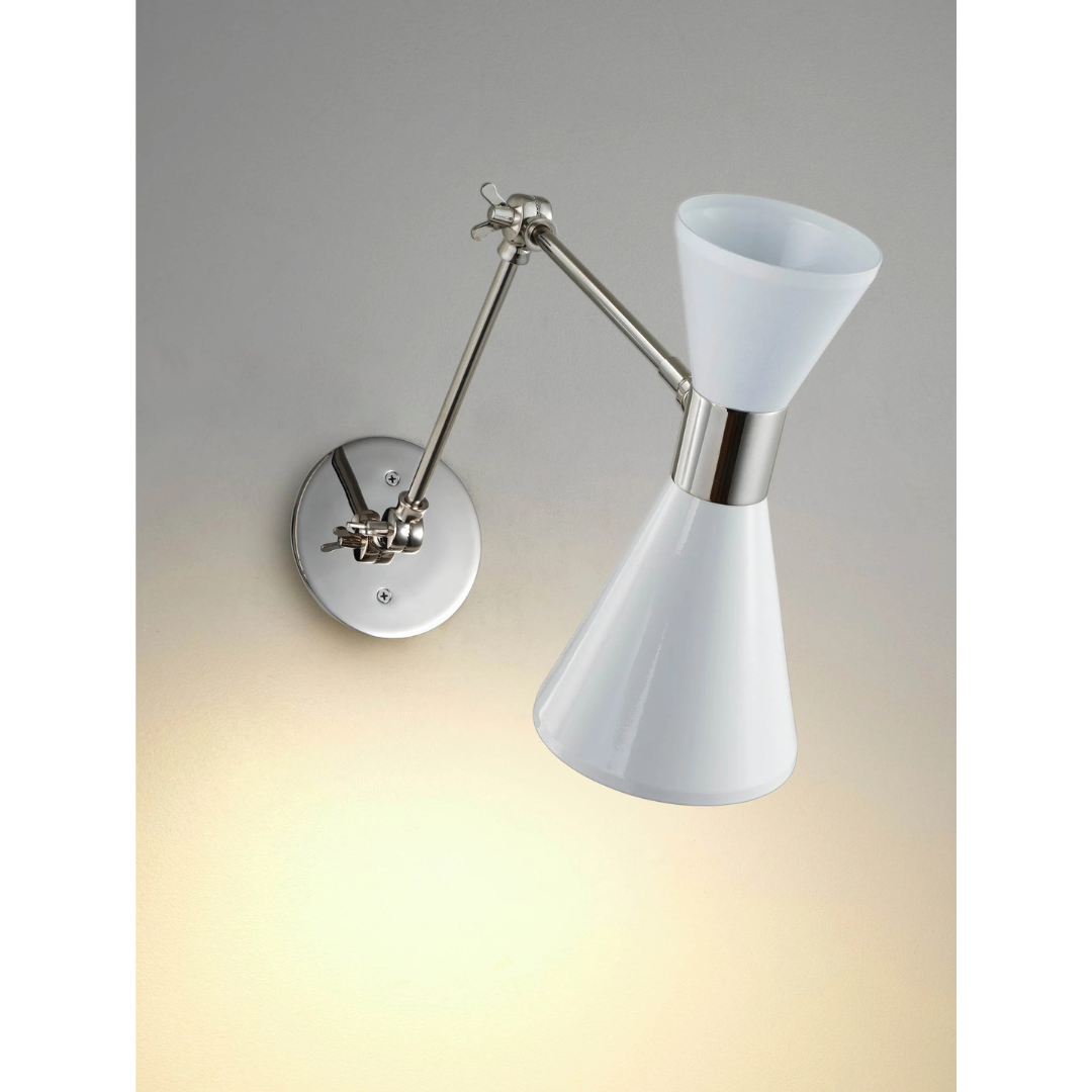 Blueprint Lighting : Campana Articulating Wall Lamp