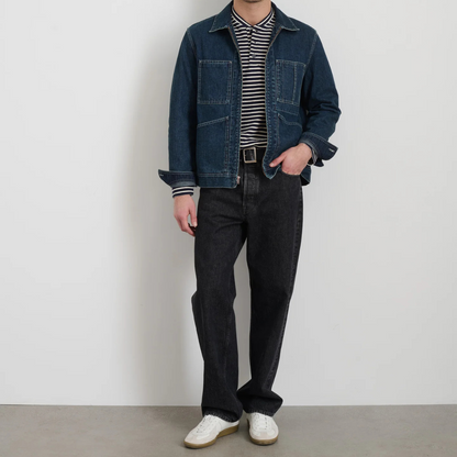 Alex Mill : Zip Work Jacket Lightweight Japanese Denim