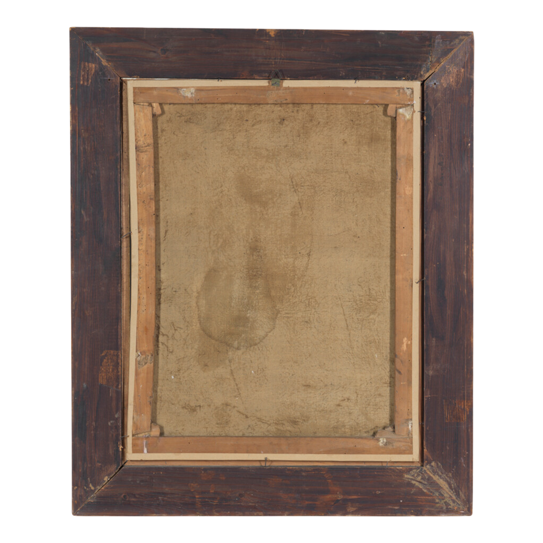 Late 19thc Italian : formal male portrait of a jurist, o/c