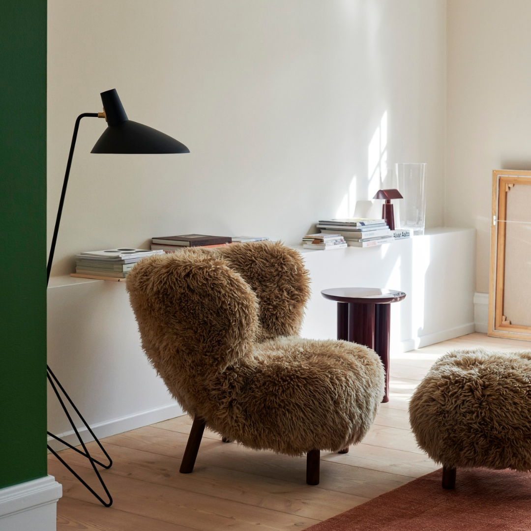 Hvidt & Molgaard : Tripod HM8 Floor Lamp for &Tradition