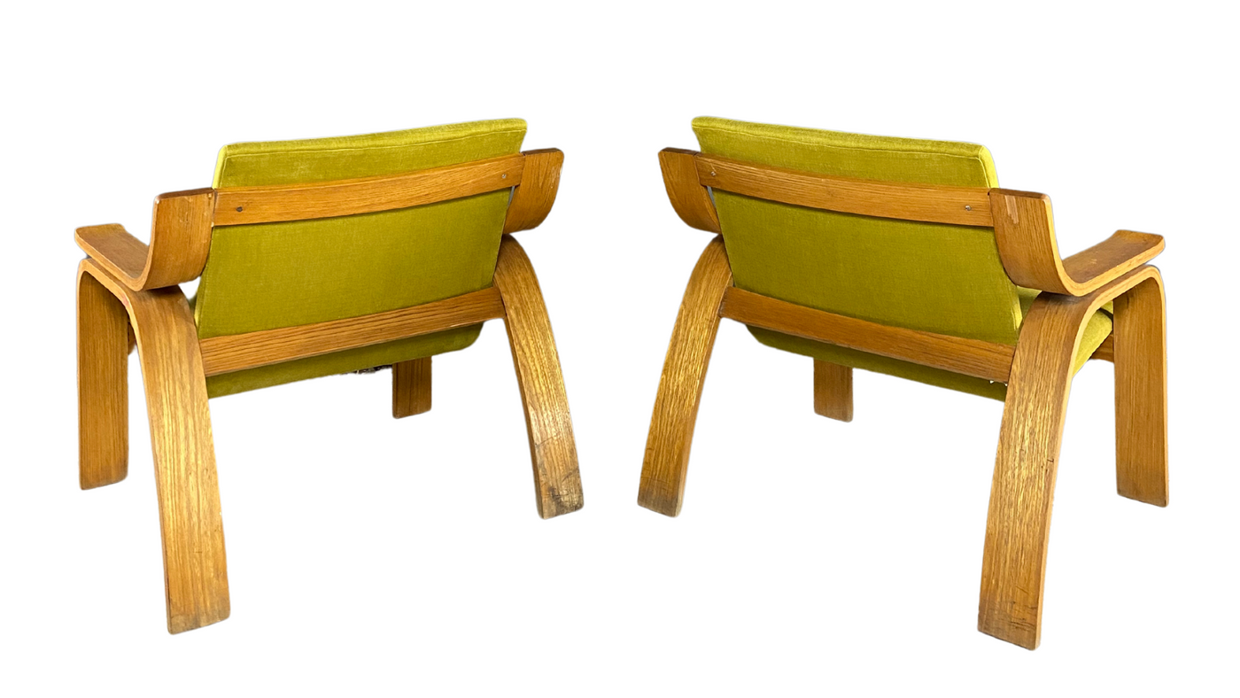 1970s Ludvík Volák : Czech bentwood armchair