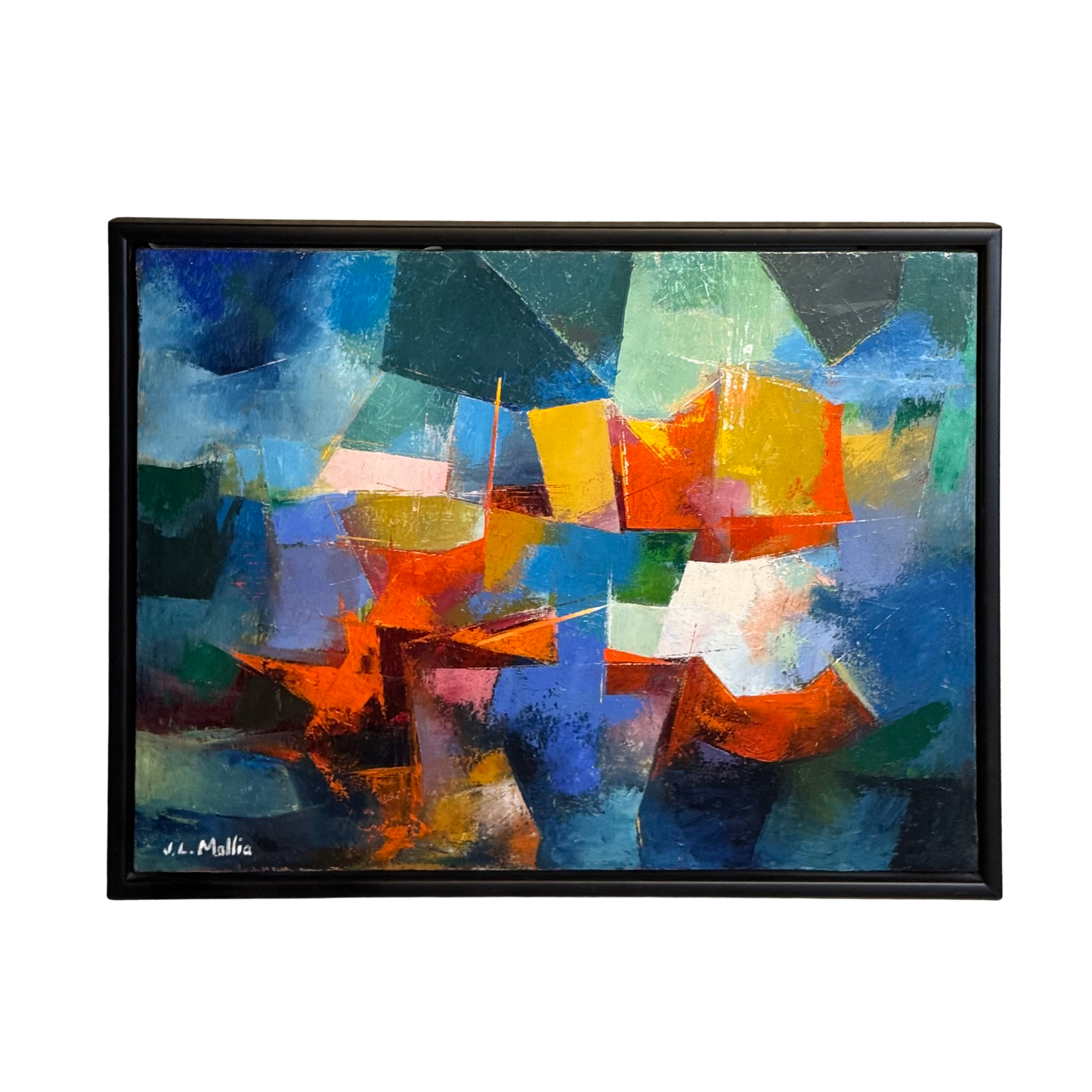 Eugene Arcieri : mid-century surrealist abstract, in colors