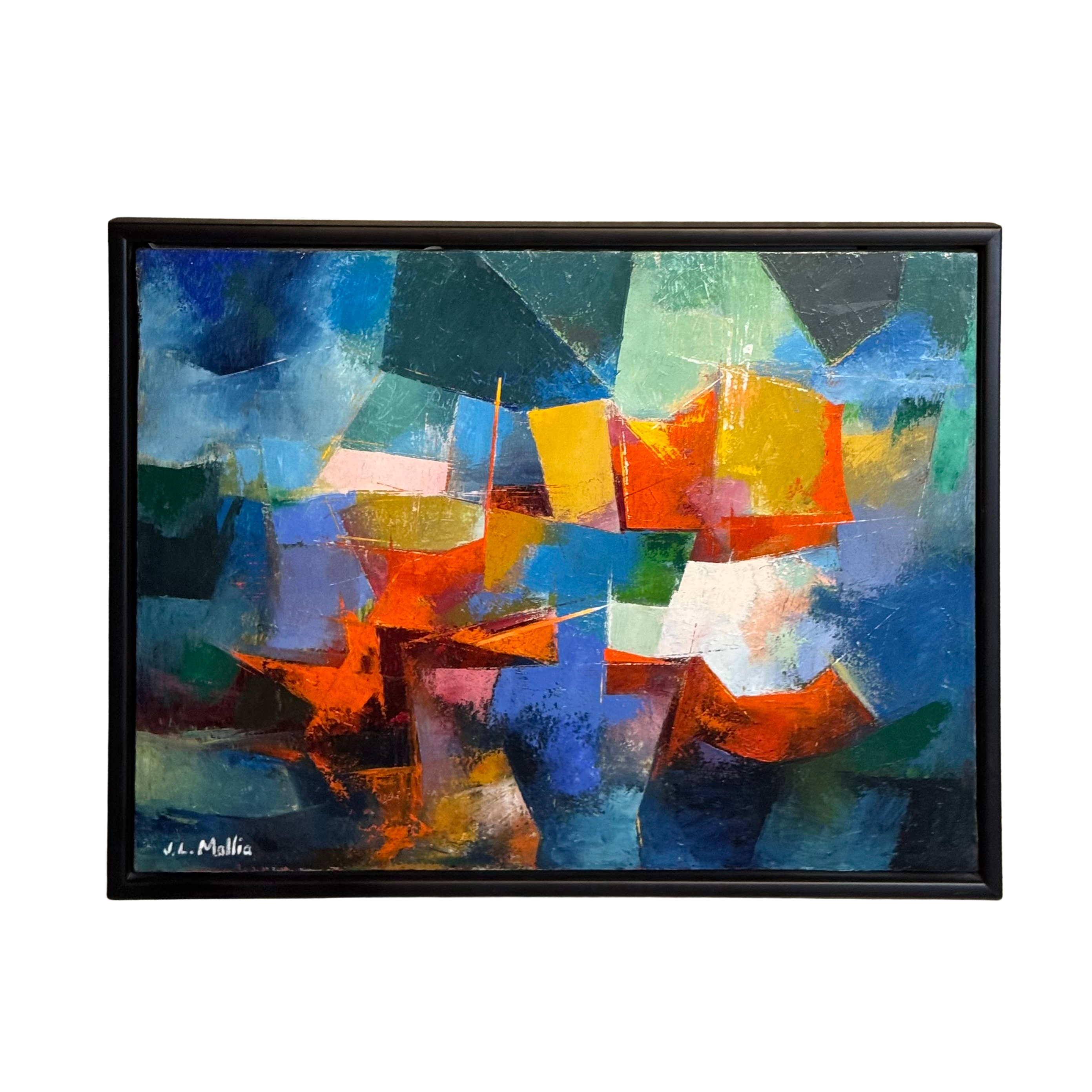 Eugene Arcieri : mid-century surrealist abstract, in colors