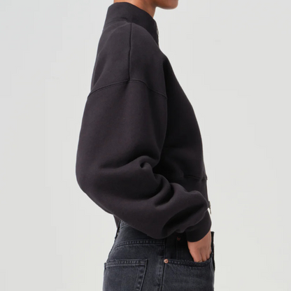 AGOLDE : Asta Zip Sweatshirt