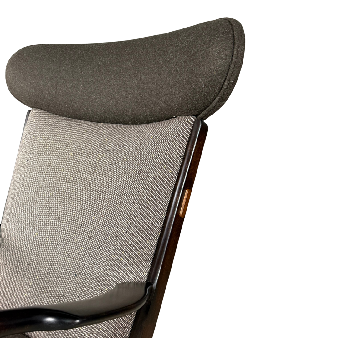 1953 Hans J Wegner : Model AP15 high-back easy chair, Denmark