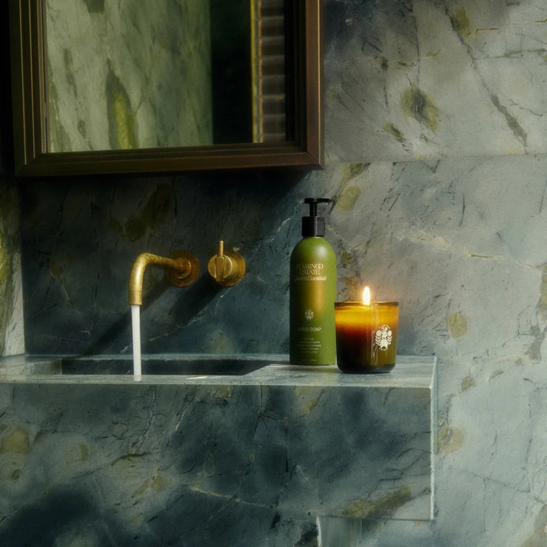 Flamingo Estate : Rosemary & Clary Sage Hand Soap, 16.9 fl oz