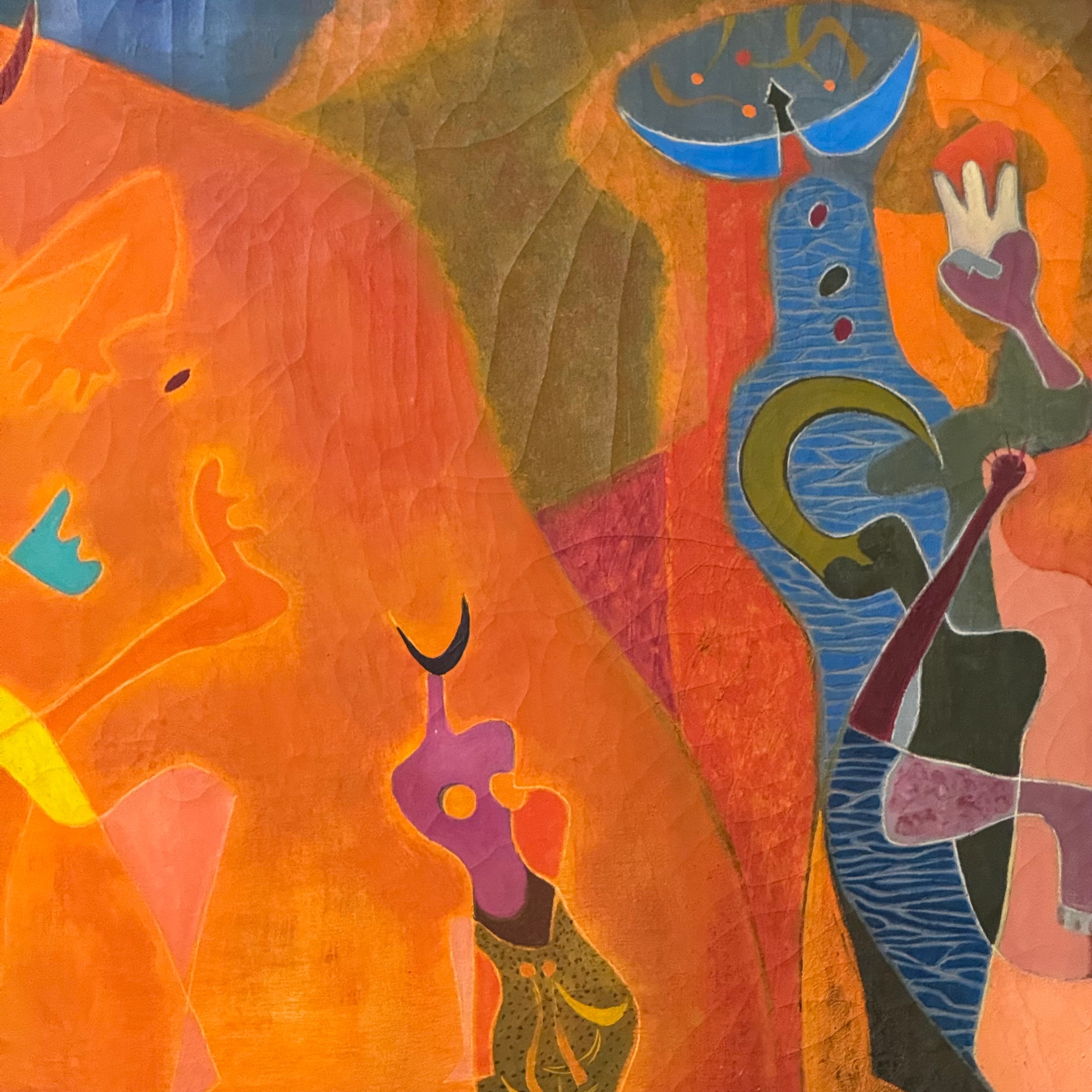 Eugene Arcieri : mid-century surrealist abstract in colors