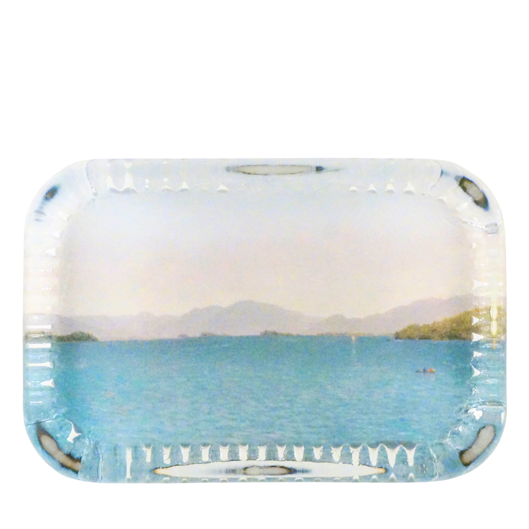 John Derian for FINCH : John Frederick Kensett rectangle paperweight