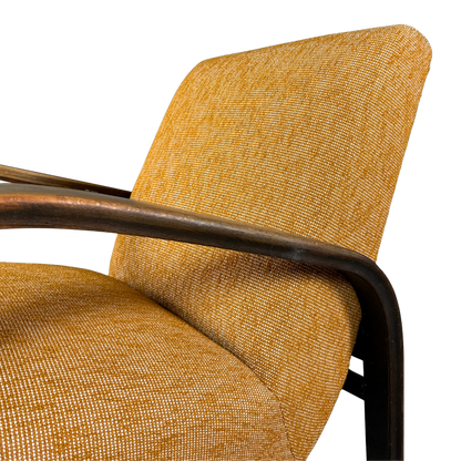 1950s Koželka and Kropácek : bent beechwood armchair