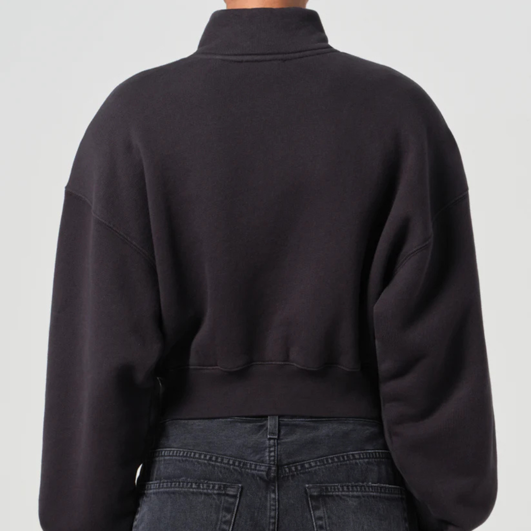 AGOLDE : Asta Zip Sweatshirt