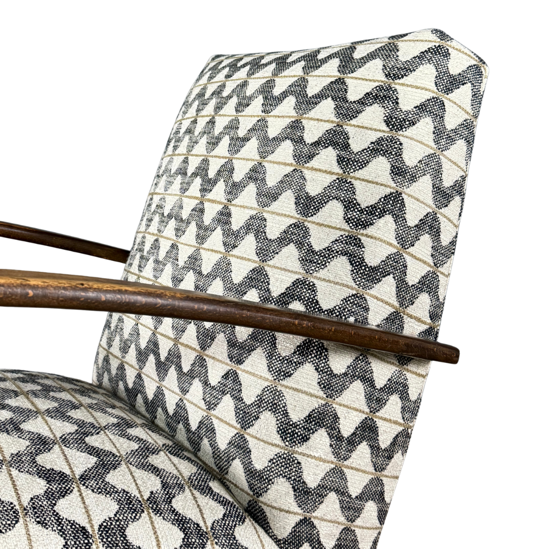 c1940 Jindřich Halabala : classic bentwood H-269 armchair