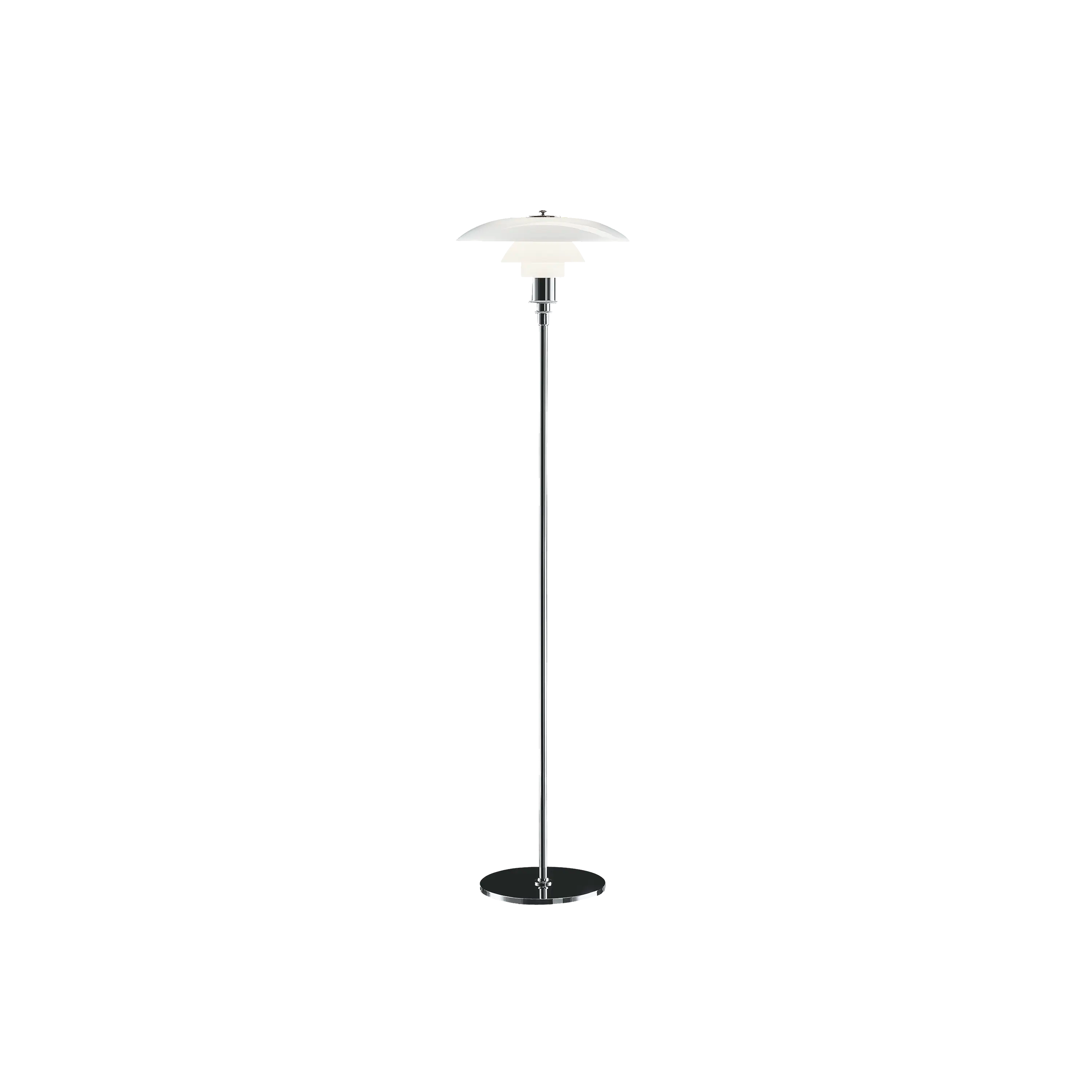 Poul Henningsen : PH 3½-2½ Floor Lamp, 1920s design, Denmark