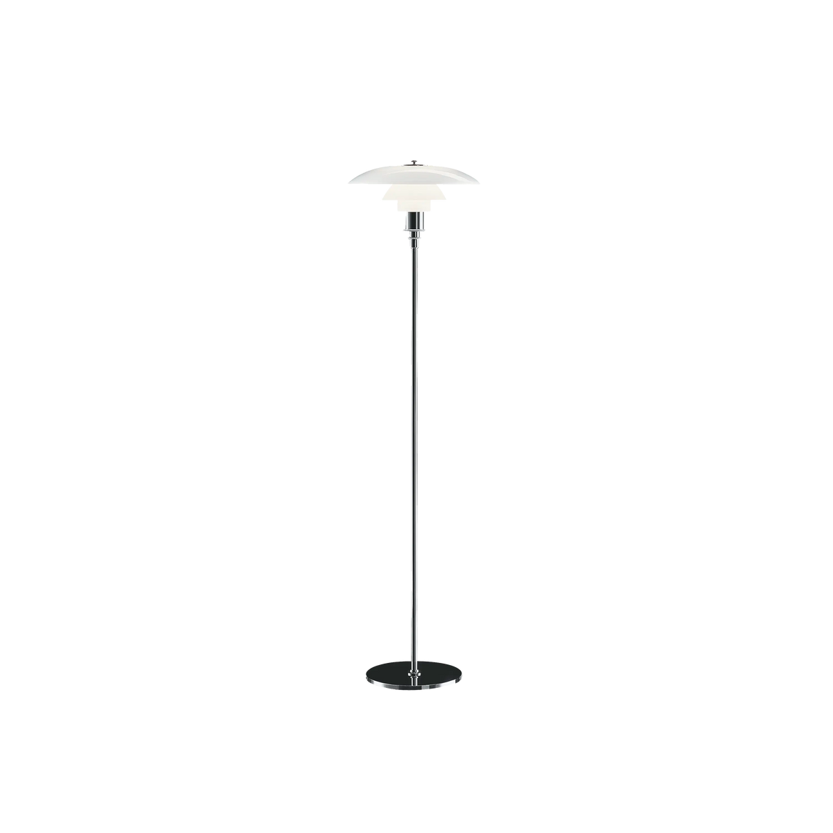 Poul Henningsen : PH 3½-2½ Floor Lamp, 1920s design, Denmark