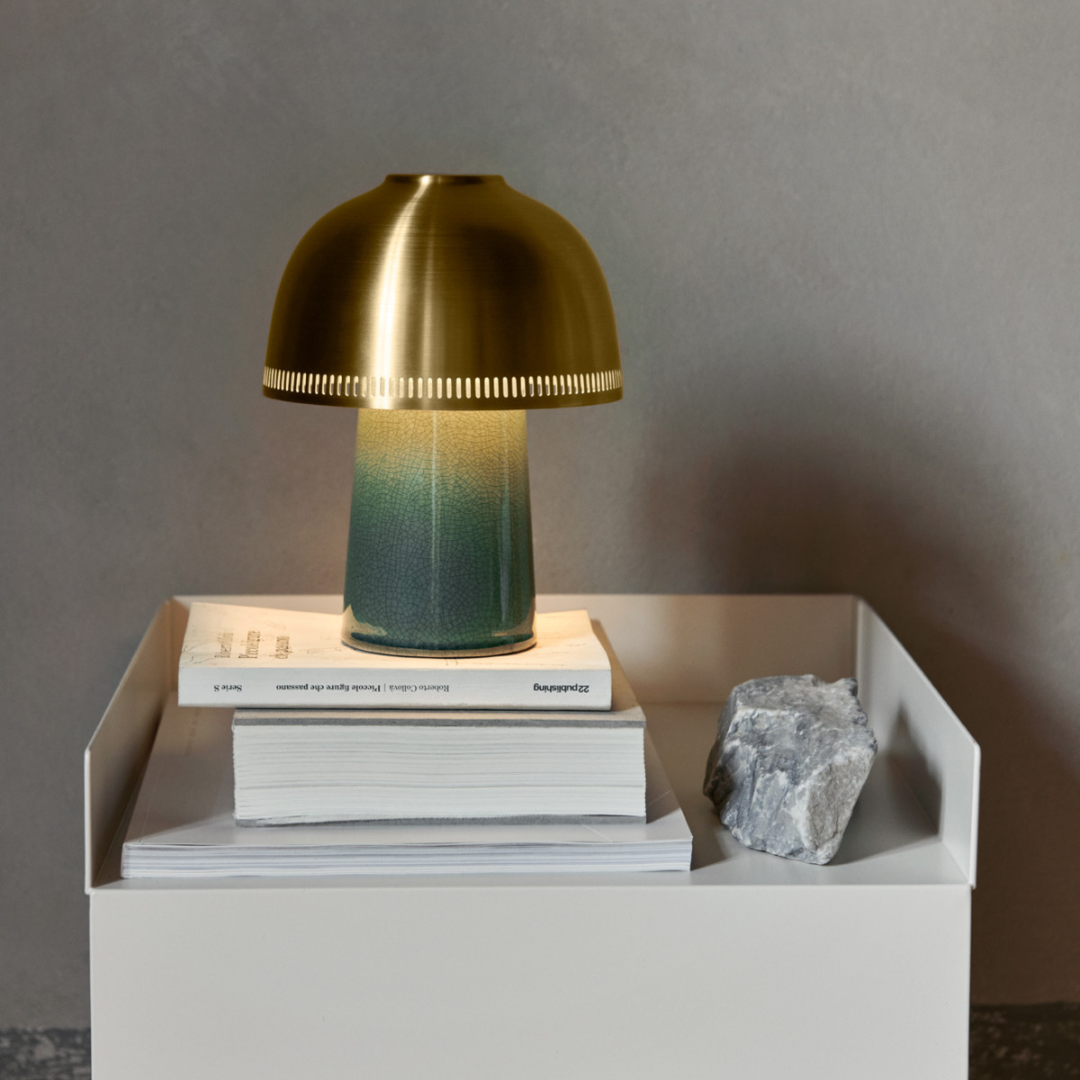 Sebastian Herkner : Raku SH8 Portable Table Lamp for &Tradition